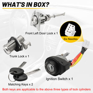 Замок зажигания Yithsway-81970-3SA00 с <span class=keywords><strong>2</strong></span> ключами для Sonata 81250-3SA00, новый - Product Image 3