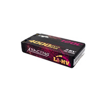Baterai Lipo HV Cnhl 4000mah 7.6v 2s 120c dengan Steker EC3 untuk Mobil RC Balap Onload Offload Ride