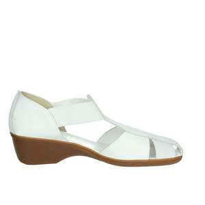 Cinzia Soft Donna Mocassino Bianco <b>Wedges</b> Sandals <b>Women</b> <b>White</b> Heel Height Colore Taglia - Product Image 3