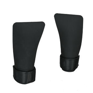 कॉक्रासफिट कार्बन जिम पैड उंगलियों के बिना जिमनास्टिक हथेली रक्षक जिम के 3 और 2 छेद खेल सुरक्षा हाथ ग्रिप - Product Image 3