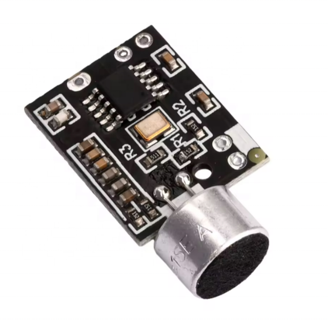 FM Transmitter Pickup Module Wireless Transceiver FM Mini Wireless Microphone MIC Core Board DC2.4-4.3V Module