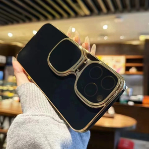 Para <span class=keywords><strong>Apple</strong></span> 15promax funda de teléfono cubierta completa nuevas gafas de sol personalizadas a prueba de polvo Protector de lente película <span class=keywords><strong>bolsa</strong></span> de soporte móvil - Product Image 1