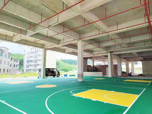 INOLP High Quality <b>UV</b> Acrylic Acid Floor <b>Paints</b> Exterior Sports Flooring Anti-Slip Basketball Courts - Product Image 5