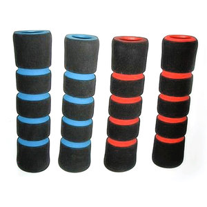 Nitrile Rubber Foam Handle <b>Covers</b> Black Blue Red Customizable Length Hand <b>Protector</b> For Exercise Equipment Home Use - Product Image 1