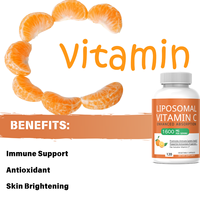 Formule et étiquette personnalisées OEM/ODM, capsules de vitamine C de haute qualité, complément alimentaire pour soutenir le système immunitaire