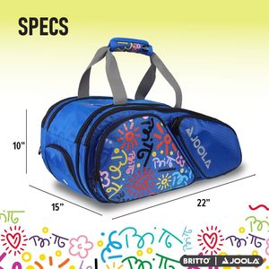 Échantillon gratuit Nouveau design Sac de raquette personnalisé avec logo Étanche Sac de raquette de haute qualité pour le pickleball et le padel Sac à dos pour raquette - Product Image 3