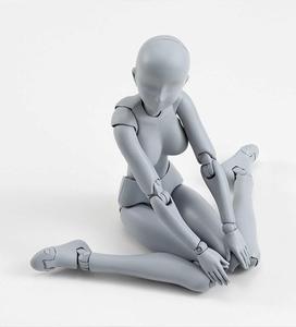 Mannequin articulé multi-positions homme/<span class=keywords><strong>femme</strong></span> pour animation stop-motion, <span class=keywords><strong>dessin</strong></span>, croquis et référence artistique - Product Image 4