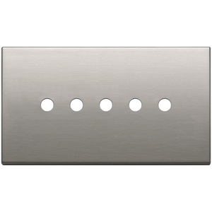 5Mx5 Bs <b>Round</b> <b>Brushed</b> Nickel Plate 16.5 Cm Length Wall Switch Cover - Product Image 1