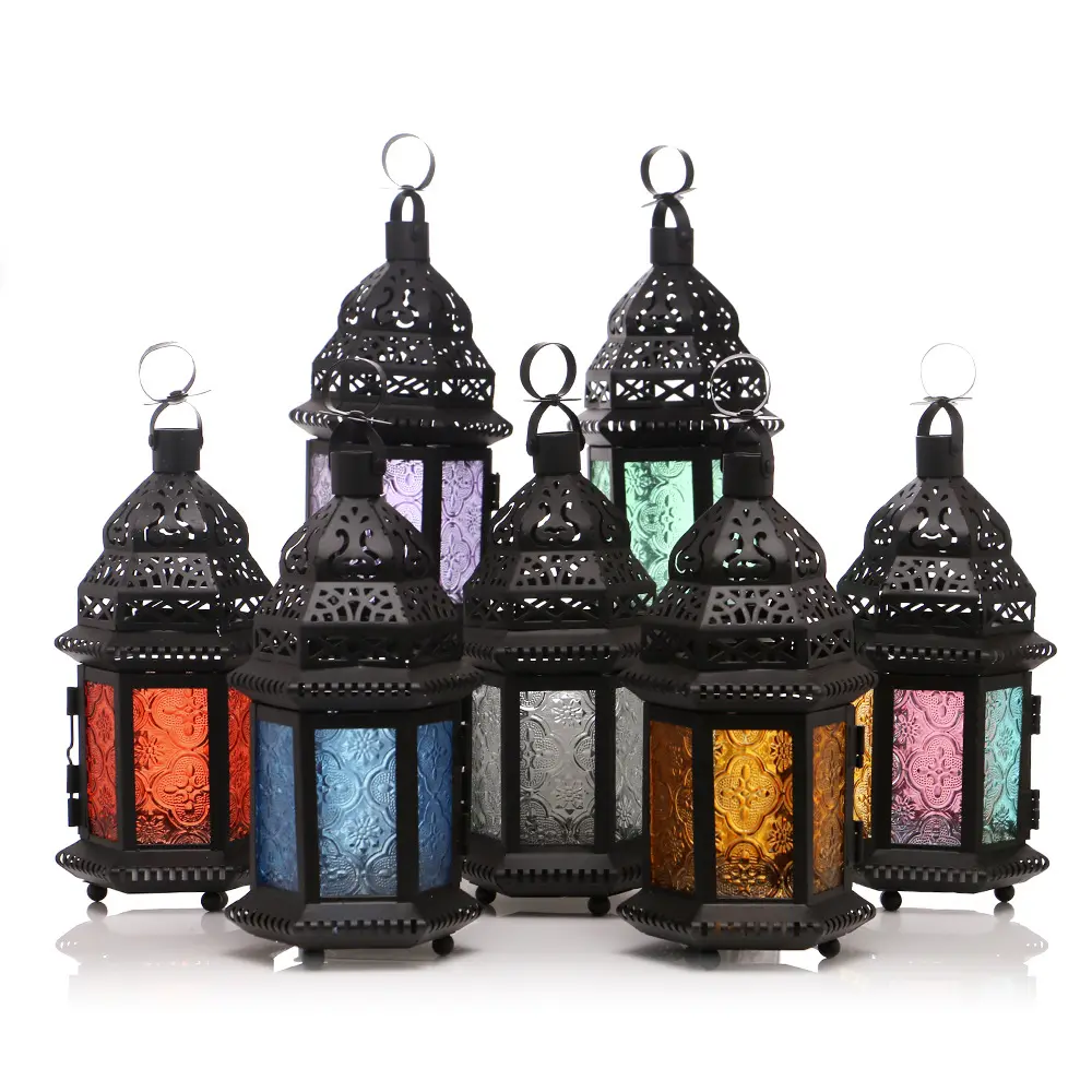 Moroccan Lanterns Home Decoration Moroccan Lantern Centrepiece For Wedding Use And Yes Handmade Golden