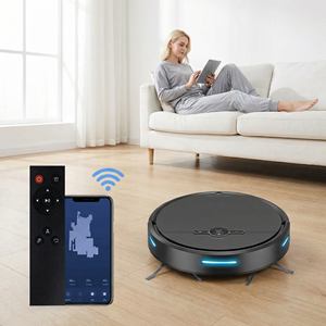 Nouveau produit 2026 : Aspirateur robot 3-en-1 pour balayage, lavage et aspiration (humide et sec) pour la maison - Product Image 1