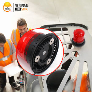 Feux de détresse rotatifs à LED haute puissance WTsafe SF-901, ambre, étanches, clignotants, DC12-24V, montage universel pour voitures - Product Image 4