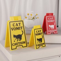 Décorations de bureau amusantes en acrylique, petits ornements personnalisables avec citations, logos et enseignes imprimés en sérigraphie, cadeau fantaisie pour une utilisation sur le bureau
