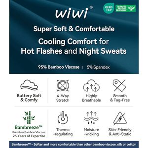 Conjunto de Pijama de Viscosa de Bambú Personalizado para Mujer, Top de Manga Corta con Pantalones Cortos, Ropa de Dormir Fresca, Tallas S a XXL - Product Image 3