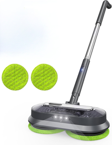 Cordless <strong>Electric</strong> <strong>Mop</strong> with Spray Water Detachable Water Tank Lightweight <strong>Electric</strong> Spin <strong>Mop</strong> with LED Lights - Product Image 1