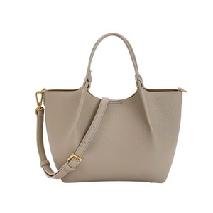 Borsa a secchiello pieghettata personalizzabile con logo 2026, resistente e portatile, con chiusura a bottone e tracolla a spalla - Product Image 1