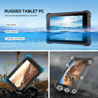Terminal Portátil CENAVA W10N con Puertos RJ45 para Interiores y Exteriores, Colector de Datos, Glonass, Pantalla Legible Bajo la Luz Solar, Tablet PC Resistente con Windows