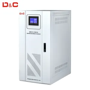D & C 100KVA 200KVA ثلاثي الأطوار أوتوماتيكي بالكامل AC نوع منظم الجهد مثبت المدخلات-، V Output380V