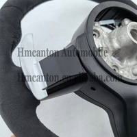 Volant de voiture en microsuède LED de qualité supérieure pour BMW Série 3, Série 5, M3, M5, M6, F10, F20, F30, F90