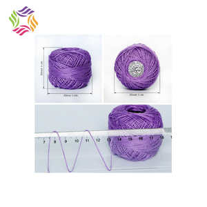 <span class=keywords><strong>Fil</strong></span> de <span class=keywords><strong>coton</strong></span> dentelé de haute qualité, arc-en-ciel, 10g, dentelle fine, mercerie, ensemble de fils pour coussin, tricot à la main - Product Image 3