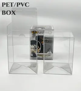 Kailiou FUNKO POP Transparent 0.5mm boîtier en plastique pvc dur protecteur pop vinyle