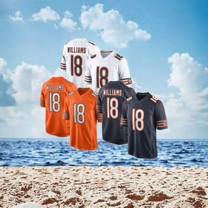 18 Caleb Williams 15 Rome Odunze 4 Swift Keenan Allen Homens Adultos 2 D.J. Camisa de Futebol Moore Walter Payton Respirável 100% Poliéster - Product Image 3