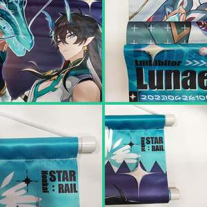 Affiche murale enroulable, motif personnalisé, anime japonais, bannière en tissu suspendue, image d'affiche pour chambre à coucher - Product Image 4