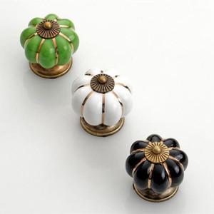 Tay Nắm Kéo Ngăn Kéo Bằng Gốm Tay Nắm Tủ Bếp Tay Nắm Ngăn Kéo Tủ Quần Áo Tay Nắm Cửa Bí Ngô Tay Nắm Và Tay Nắm - Product Image 3