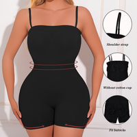 Body gainant amincissant sans coutures pour femme, effet ventre plat et remonte-fesses, sans coussinets, confortable et invisible, idéal pour l'été et le fitness