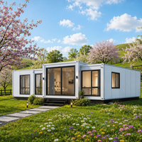 Maison conteneur modulaire préfabriquée extensible et moderne pour bureau - Solution complète personnalisable