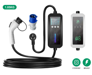Cargador Portátil para Vehículos Eléctricos, 3.5KW 16A, Enchufe Tipo 2 EU, Pantalla LCD a Color, Luz Indicadora de Flujo, Cargador para Hogar y Exteriores - Product Image 2
