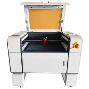 Usine SIAHO-6040 80W carreaux de céramique grisâtre et blanc laser graver machine ordinateur portable laser gravure machine De Chine