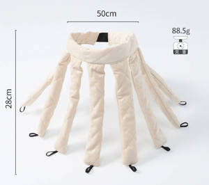 Bandeau boucleur de cheveux personnalisé sans chaleur, tige de bouclage réglable pour la nuit, portable et réutilisable - Product Image 6