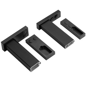 Clothes Rack <b>Rail</b> <b>Wall</b> Mounted Rectangle Durable Powder Coating Minimalist Clothing Organizer - Product Image 1