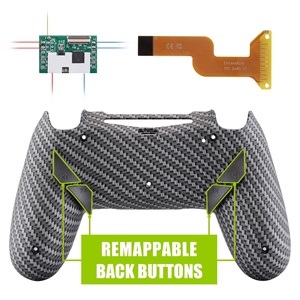 Kit de Reasignación Dawn de Fibra de Carbono con PCB Personalizado + Carcasa Trasera + 4 Botones Traseros para Controlador PS4 JDM-040 /JDM-050 /JDM-055 - Product Image 3