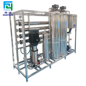 Huayuan quy mô nhỏ hệ thống nước tinh khiết 500L 1000L 2000L nhà lọc nước máy xử lý thẩm thấu ngược RO Máy lọc nước - Product Image 6