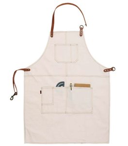 Della tela di canapa <span class=keywords><strong>grembiule</strong></span> caffè insegnante negozio pittura gli uomini e le donne grembiuli da cucina in cotone - Product Image 5