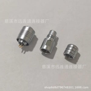 Connecteur circulaire Xunlian 5P Push-Pull à verrouillage automatique, fiche ronde miniature pour PCB, broches mâles, connexion rapide traversant le mur - Product Image 4