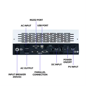 3000w 3kw 3kv Solar Hybrid Inverter Mppt Pure <strong>Sine</strong> <strong>Wave</strong> <strong>3</strong> <strong>Phase</strong> Inversor Hibrido - Product Image 6