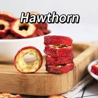 Dried Hawthorn Berry Rings, Natural Raw Material for Herbal Tea & Blends.Promotes Digestion and Relieves Greasiness
