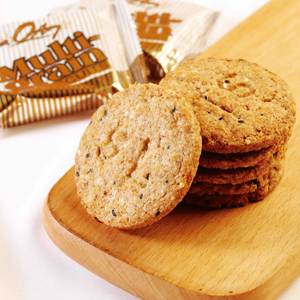 Özelleştirilmiş ambalaj çok tahıl bisküvi karabuğday kraker doğal şişirilmiş buğday Thins tuzlu tat kraker bir çanta içinde - Product Image 5