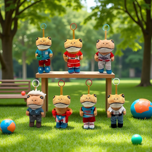 Nuevo Peluche de la Serie Sapo Concho <span class=keywords><strong>Bad</strong></span> <span class=keywords><strong>Bunny</strong></span>, Lindo Peluche de Rana, Muñeco de Peluche al por Mayor - Product Image 1