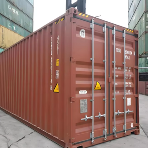 High Cube 20ft 40ft Contenedores de acero Transporte de carga usado Empresa de carga DDP Canada Compañías navieras China Compra directa China - Product Image 1