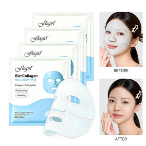<span class=keywords><strong>Masque</strong></span> facial en feuille <span class=keywords><strong>de</strong></span> collagène fondant anti-âge bio personnalisé, à l'acide hyaluronique pour l'hydratation <span class=keywords><strong>de</strong></span> la peau - Product Image 5