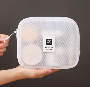 Large Capacity Waterproof Portable Wash <b>Bag</b> Travel <b>Toiletry</b> <b>Bag</b> with Handle Makeup Organizer for Gym Business Trip - Product Image 3