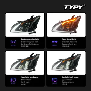 Car For Lexus RX <b>Headlight</b> 2003-2009 Upgrade Modified To New DRL Dynamic Turn Signal <b>LED</b> <b>Headlight</b> - Product Image 3