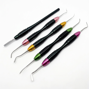 Kit d'outils d'extraction dentaire manuels en argent BK Industries, certifié CE Classe II, avec 12 positions de mâchoires - Product Image 2