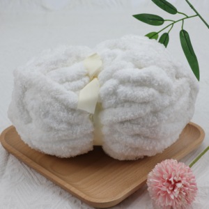Đan thiết lập <span class=keywords><strong>Chenille</strong></span> Chunky Crochet ưa thích đan Chunky nhà máy Outlet Chất lượng cao <span class=keywords><strong>Chenille</strong></span> sợi Crochet sợi - Product Image 4