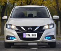 Luz diurna modificada al por mayor, luz decorativa delantera para parachoques, intermitente para Nissan Tiida 16-22