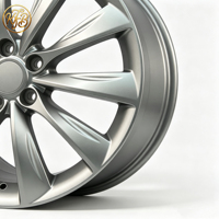 Jantes forgées de style OEM KFB, en alliage d'aluminium Hyper Silver, pour Tesla Model Y, BMW IX, Mercedes EQS, ajustement personnalisé
