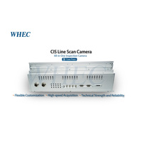 Caméra d'inspection CIS, largeur de balayage 360 mm, éclairage latéral et arrière, structure tout-en-un, capteur CMOS, résolution 600 dpi, contrôle qualité visuel